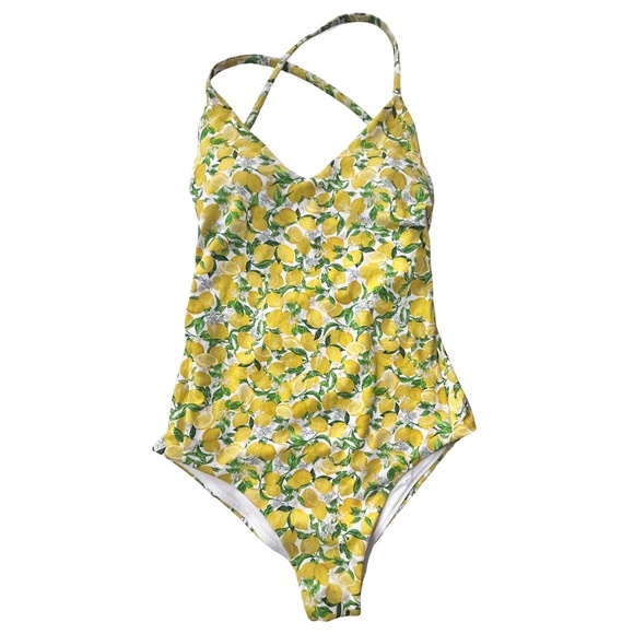 lululemon Weave the Waves One-piece swimsuit Strappy Lemons Adjustable Straps - Picture 5 of 13